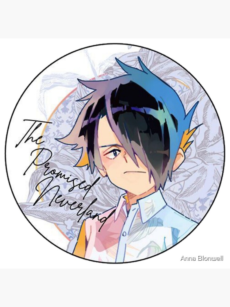 Ray The Promised Neverland Circle Anime | Greeting Card