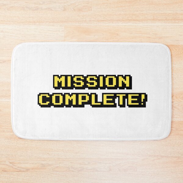Item preview, Mission Complete designed and sold by JustFunsies.