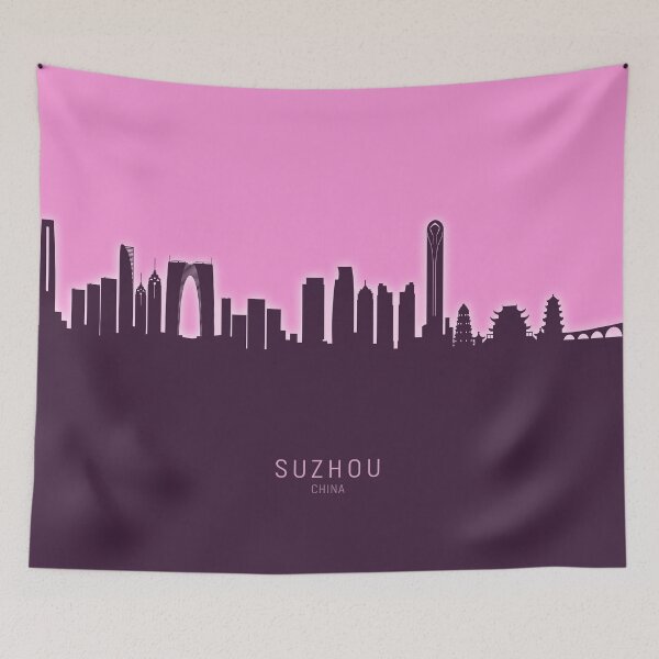 Item preview, Suzhou China Skyline designed and sold by ArtPrints.