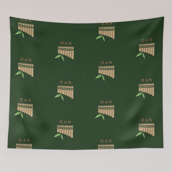 Item preview, Pan Pipes Greek God Design designed and sold by OwlishArts.