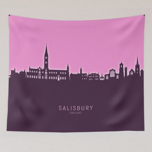 Item preview, Salisbury England Skyline designed and sold by ArtPrints.