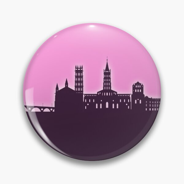 Item preview, Toulouse France Skyline designed and sold by ArtPrints.