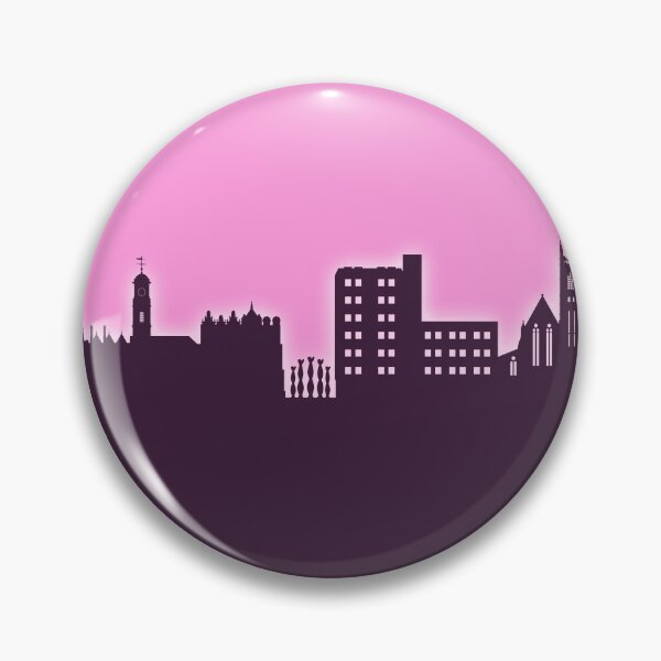 Item preview, Warrington England Skyline designed and sold by ArtPrints.