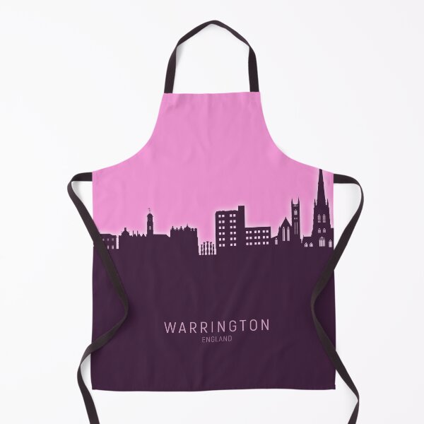 Item preview, Warrington England Skyline designed and sold by ArtPrints.