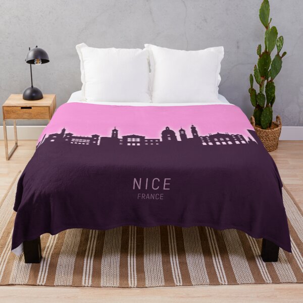 Item preview, Nice France Skyline designed and sold by ArtPrints.