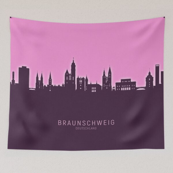 Item preview, Braunschweig Germany Skyline designed and sold by ArtPrints.