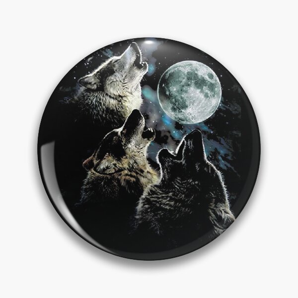 Item preview, Three Wolfies Moon designed and sold by DuongBui.