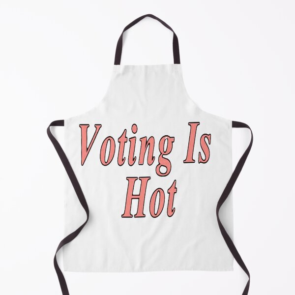 Item preview, Voting Is Hot vote designed and sold by NancyArtDesigns.