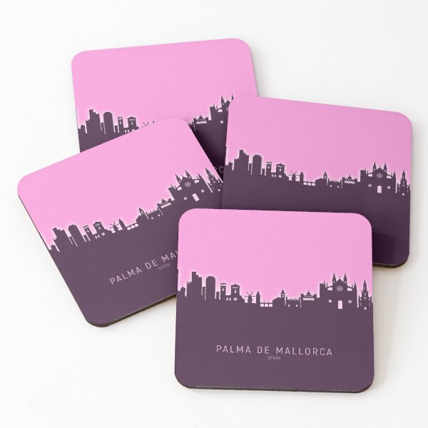 Item preview, Palma de Mallorca Spain Skyline designed and sold by ArtPrints.