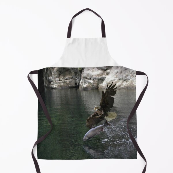 Item preview, Eagle Fishing Salmon Art designed and sold by StevenElliot.
