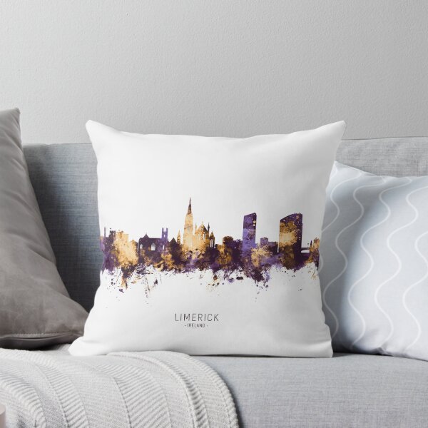 Item preview, Limerick Ireland Skyline designed and sold by ArtPrints.