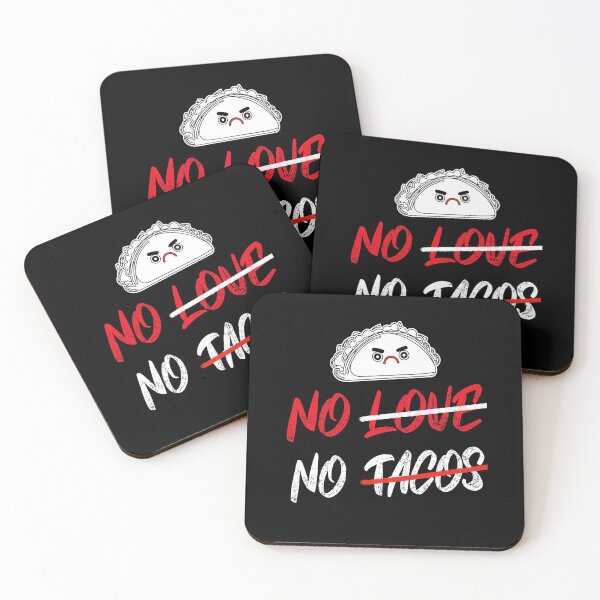 Item preview, Copy of No love No TACOS Sarcastic Couple Gift designed and sold by RS-Collections.