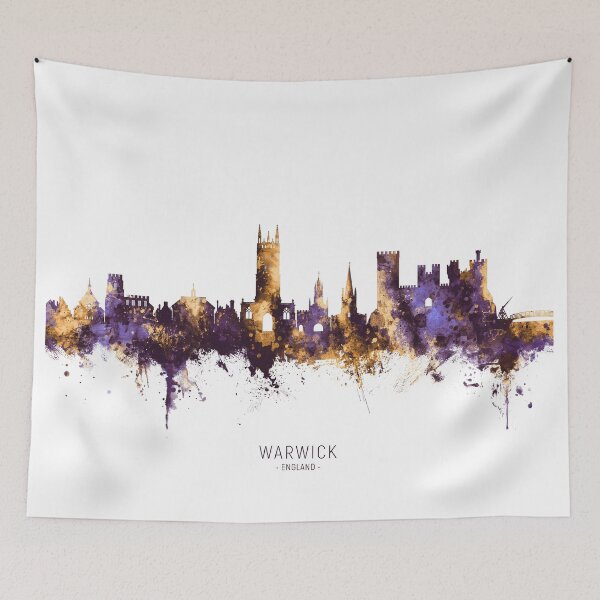 Item preview, Warwick England Skyline designed and sold by ArtPrints.