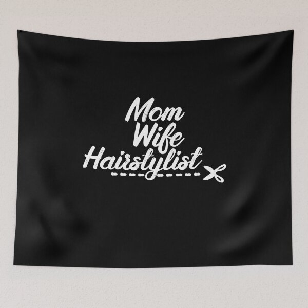 Item preview, Hairstylist Gift " Mom Wife Hairstylist " designed and sold by kammoe.