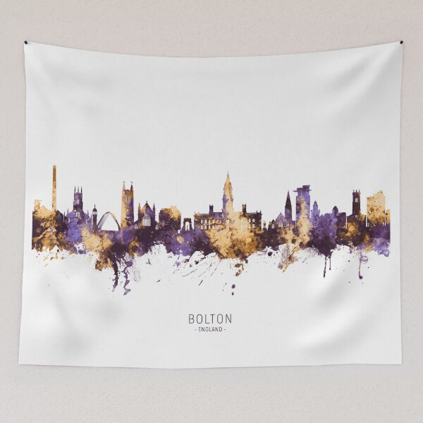 Item preview, Bolton England Skyline designed and sold by ArtPrints.