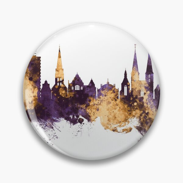 Item preview, Bielefeld Germany Skyline designed and sold by ArtPrints.
