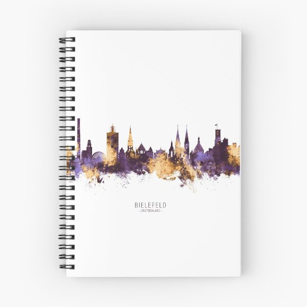 Item preview, Bielefeld Germany Skyline designed and sold by ArtPrints.