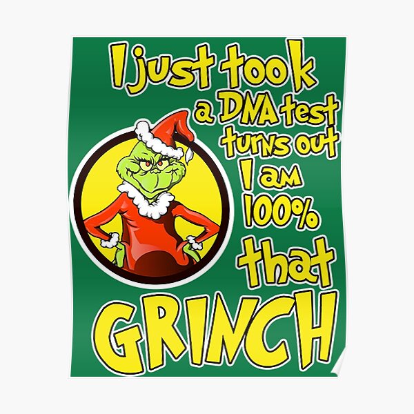 Team Grinch Poster