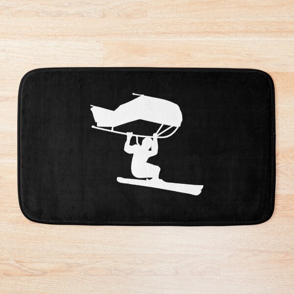 Item preview, Skier with kitewing designed and sold by der-berliner.