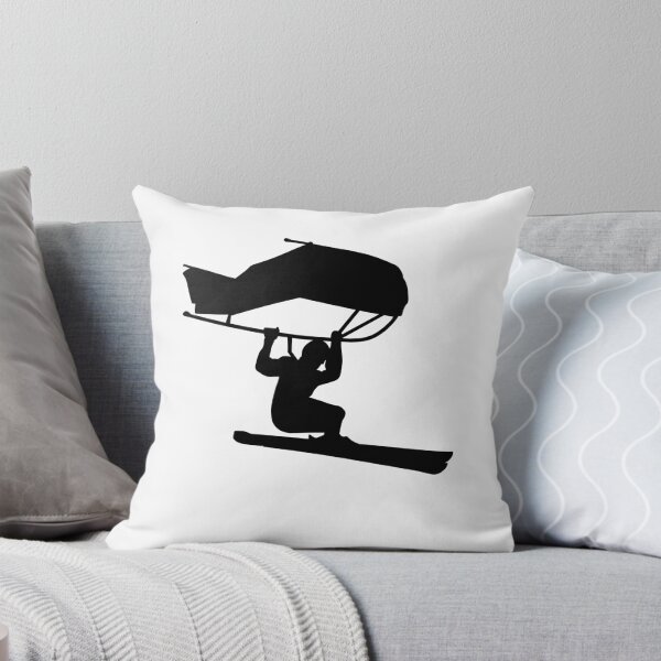 Item preview, Skier with kitewing designed and sold by der-berliner.