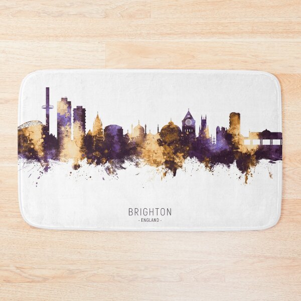Item preview, Brighton England Skyline designed and sold by ArtPrints.