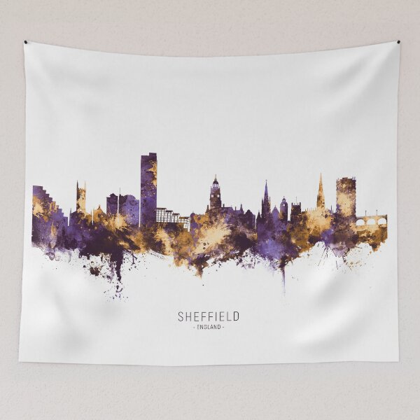 Item preview, Sheffield England Skyline designed and sold by ArtPrints.
