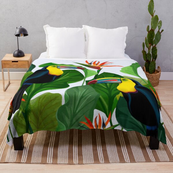 Item preview, Botanical Toucans Artwork designed and sold by MarcSabuncu.