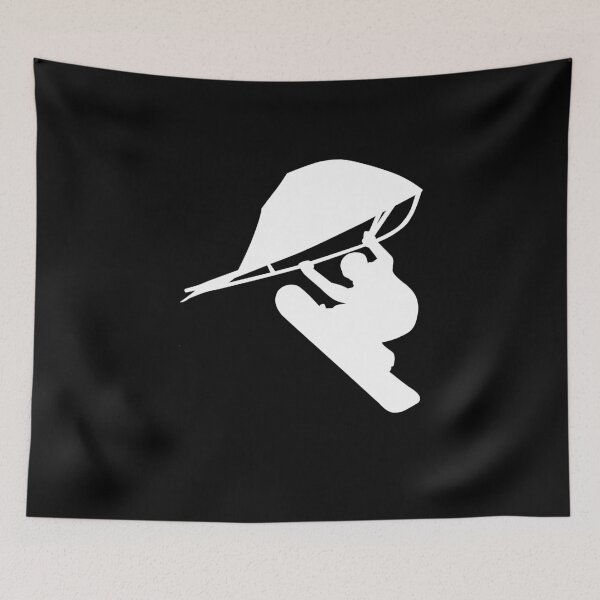 Item preview, Snowboarder with kitewing designed and sold by der-berliner.