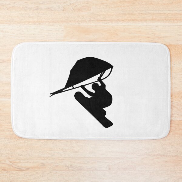 Item preview, Snowboarder with kitewing designed and sold by der-berliner.