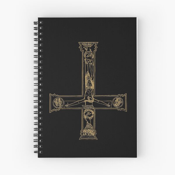 Item preview, Inverted Crucified Jesus Christ INRI Cross Satanism Antichristian designed and sold by h44k0n.