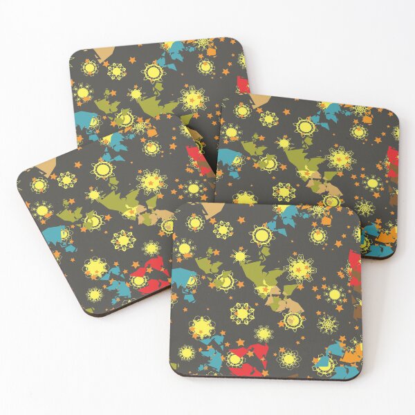 Item preview, World Map in the sky Pattern designed and sold by mayamay0.