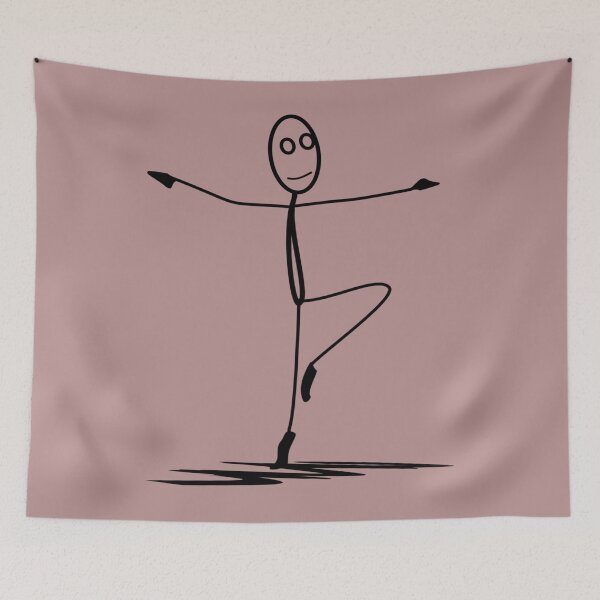 Item preview, StickMan Yoga designed and sold by CockTees.