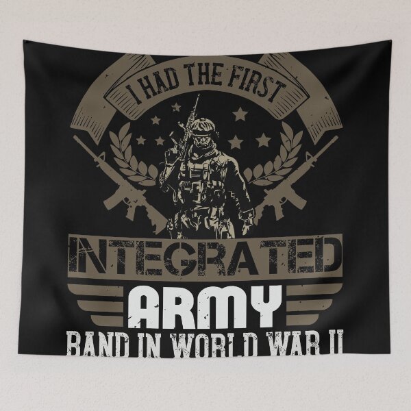 Item preview, I had the first integrated Army band in World War designed and sold by Vanditdesigns.