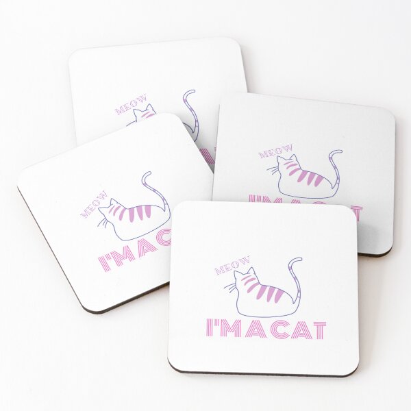 Item preview, MEOW I'M A CAT.T-shirt designed and sold by catsalavesShop.