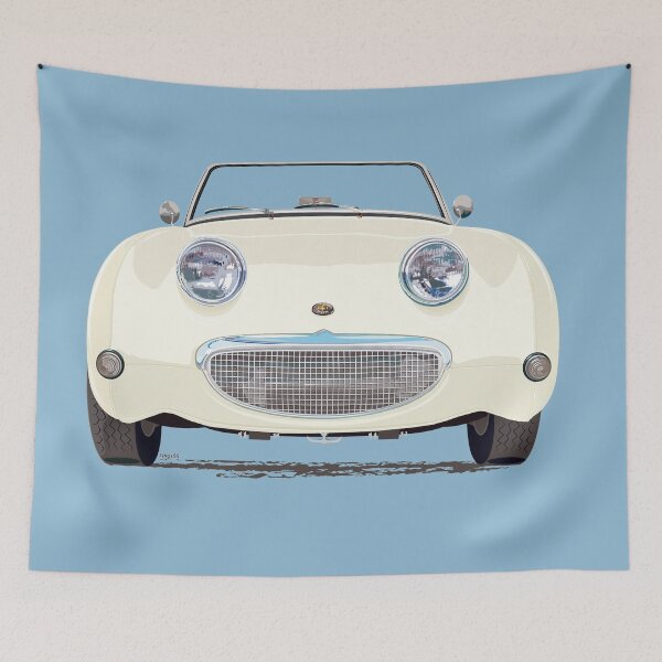 Item preview, Old English White Frog Eye/Bug Eye Sprite, the little 'Healey' with a big smile designed and sold by Bigs66.