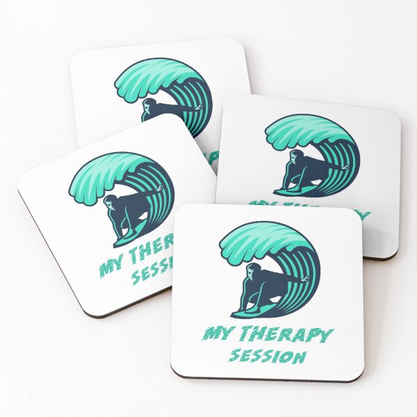 Item preview, My Surfing Therapy Session designed and sold by HappyFunnyTees.