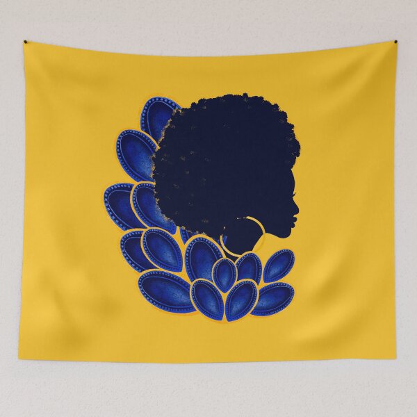Item preview, african women in colors decor elements vibrant drawings africa	 designed and sold by IriSev.
