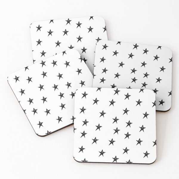 Item preview, Cute small stars doodle pattern  designed and sold by Christeena-.