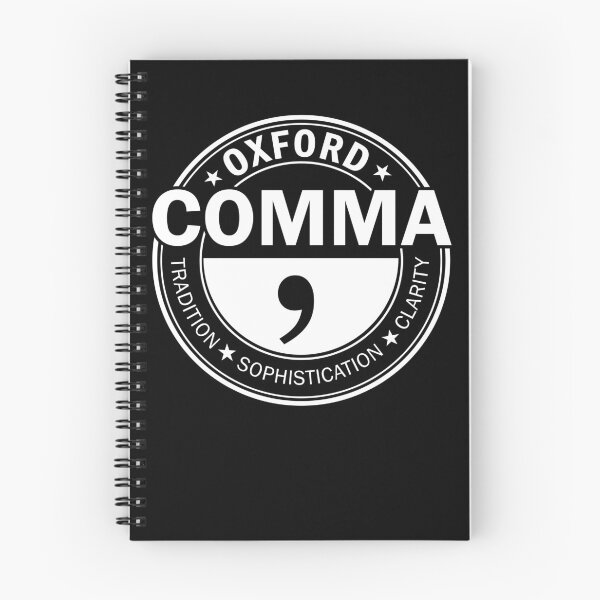Item preview, Oxford Comma Team Funny Grammar Police Gift designed and sold by EllenTune.
