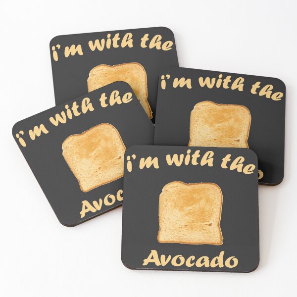 Item preview, I'm With The Avocado Toast Halloween designed and sold by Alaadin Bendali Braham.
