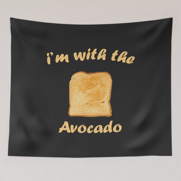 Item preview, I'm With The Avocado Toast Halloween designed and sold by Alaadin Bendali Braham.