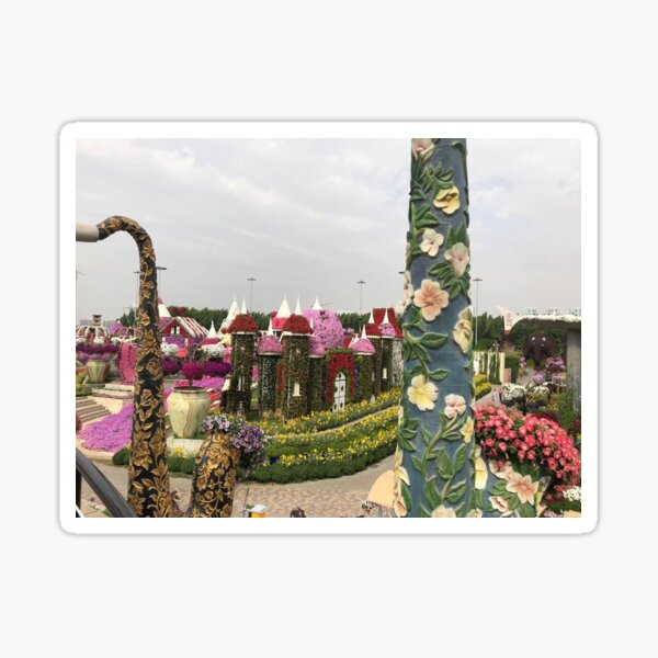 Miracle Garden Dubai Sticker
