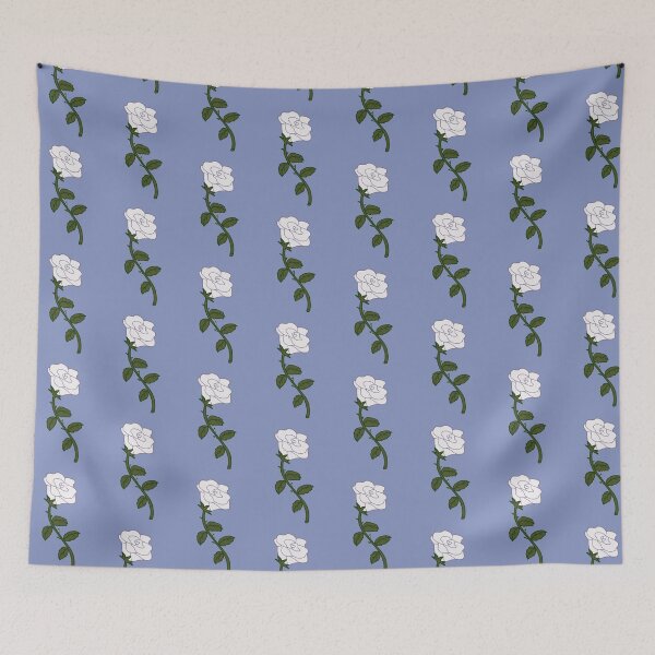 Item preview, White rose flower designed and sold by AkakoAi.