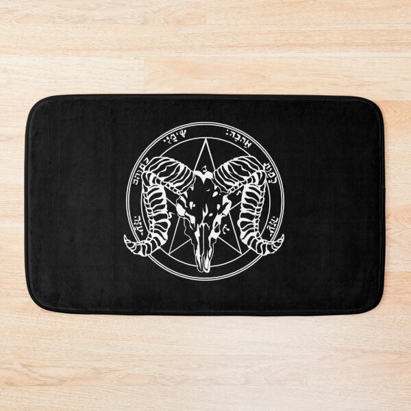 Item preview, Inverted Pentagram Goat Head Baphomet Satanism Occult designed and sold by h44k0n.