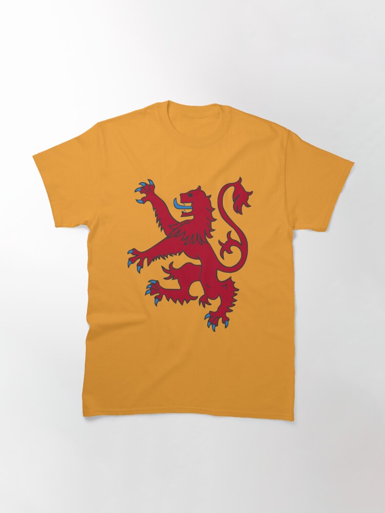 lion rampant t shirt