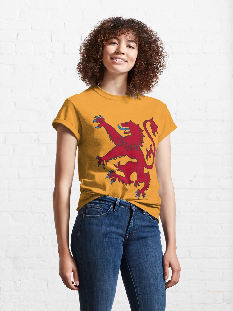 lion rampant t shirt