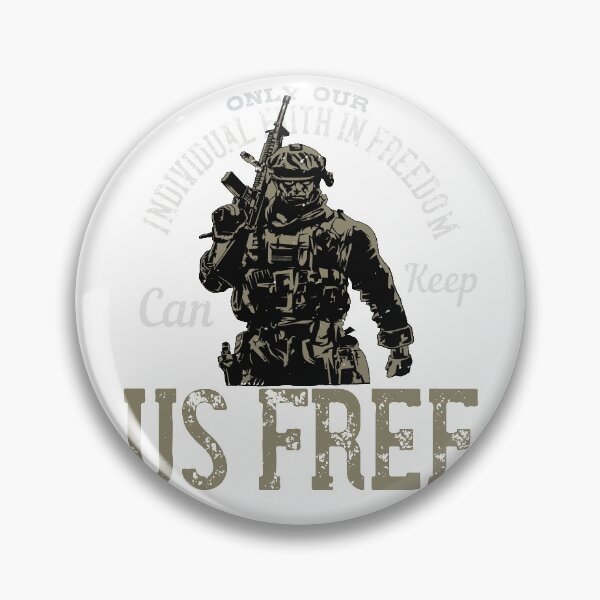Item preview, Only our individual faith in freedom can keep us free designed and sold by Vanditdesigns.