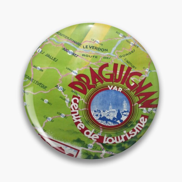 Item preview, Gorges du Verron retro poster designed and sold by CorasPosters.
