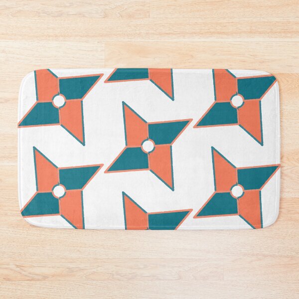 Item preview, Ninja Star (Orange&Green) designed and sold by Maho-Ichikawa.
