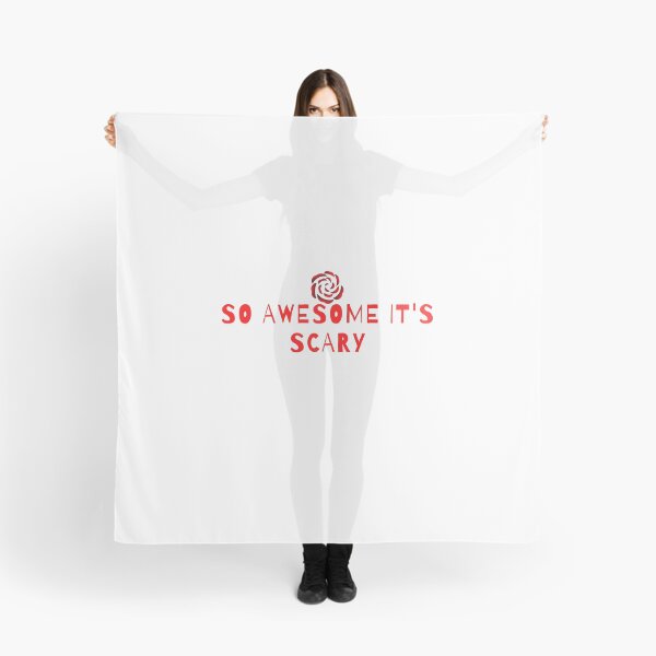 Item preview, SO AWESOME IT'S SCARY.T-shirt designed and sold by catsalavesShop.